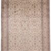 Kashmir Oriental Rug 279 × 186 cm, silk, hand-knotted