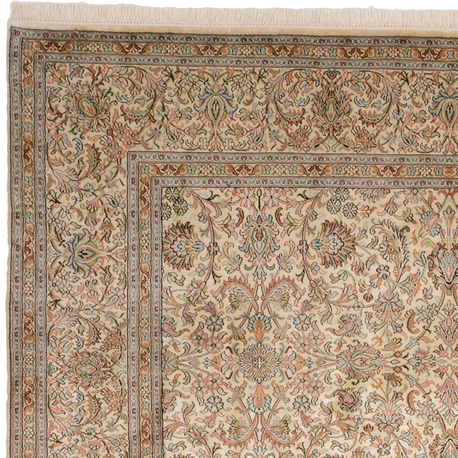 Kashmir Oriental Rug 280 × 186 cm, silk, hand-knotted — view 6
