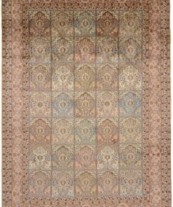 Kashmir Oriental Rug 278 × 190 cm, silk, hand-knotted