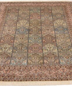 Kashmir Oriental Rug 278 × 190 cm, silk, hand-knotted — view 2