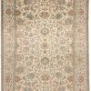 Kashmir Oriental Rug 276 × 193 cm, silk, hand-knotted