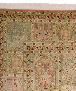 Kashmir Oriental Rug 287 × 198 cm, silk, hand-knotted — view 6