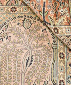 Kashmir Oriental Rug 287 × 198 cm, silk, hand-knotted — view 4