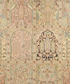 Kashmir Oriental Rug 287 × 198 cm, silk, hand-knotted — view 5