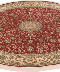Kashmir Oriental Rug 213 × 213 cm, silk, hand-knotted — view 2