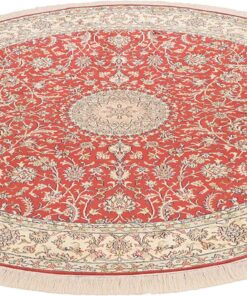 Kashmir Oriental Rug 213 × 213 cm, silk, hand-knotted — view 3