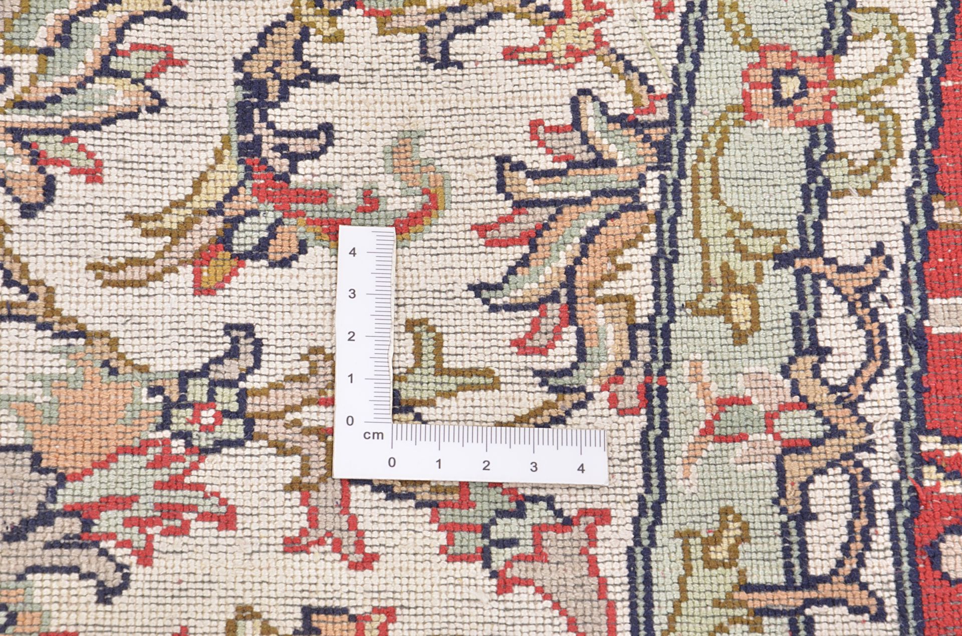 Kashmir Oriental Rug 213 × 213 cm, silk, hand-knotted — view 4