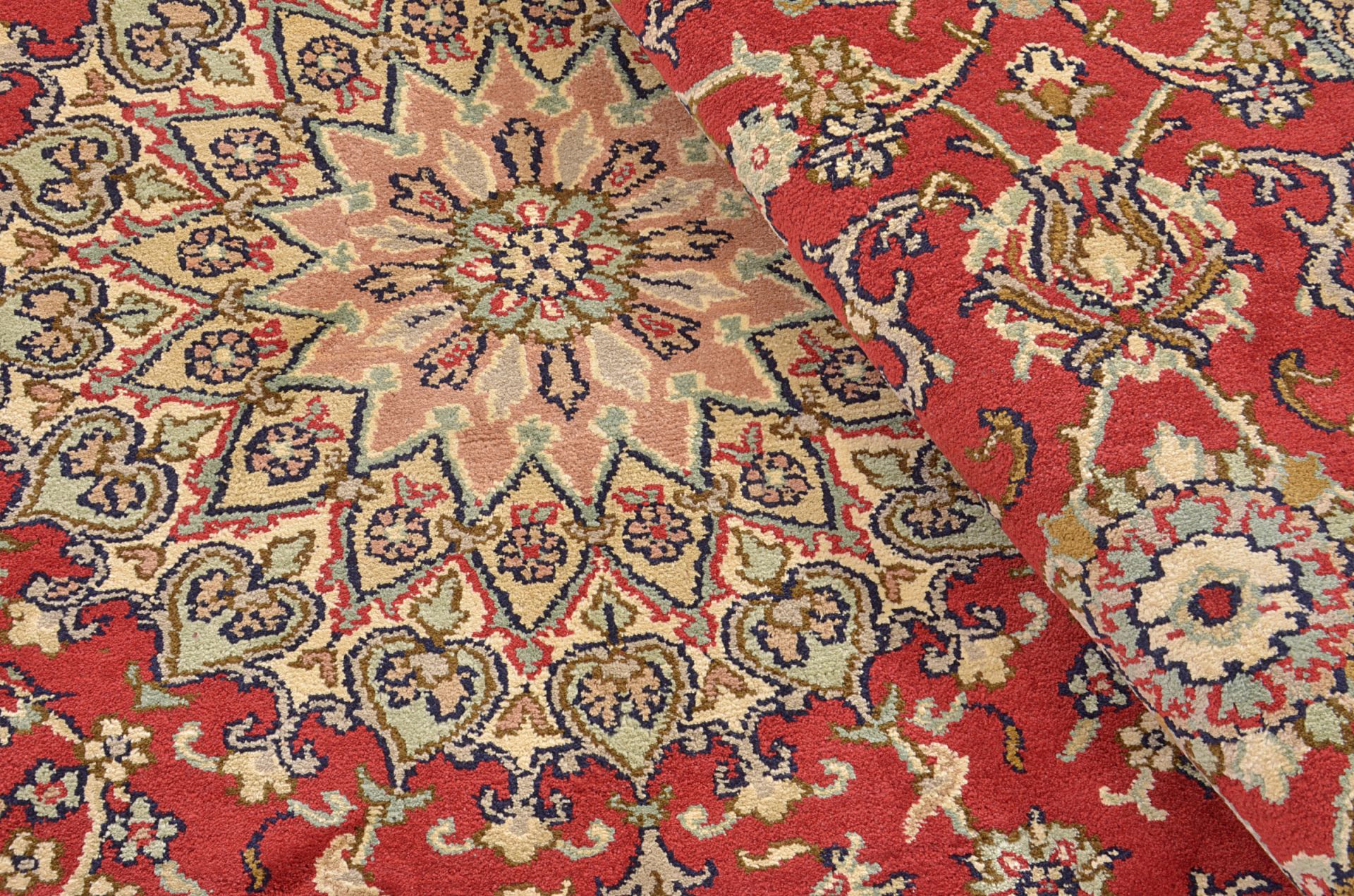 Kashmir Oriental Rug 213 × 213 cm, silk, hand-knotted — view 5
