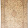 Kashmir Oriental Rug 310 × 214 cm, silk, hand-knotted