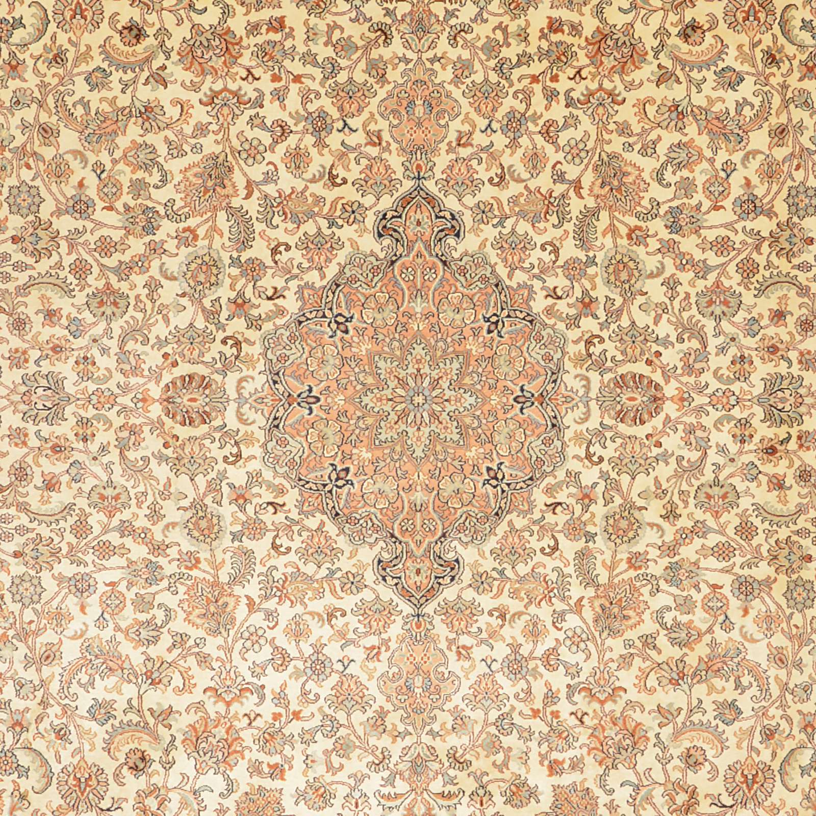Kashmir Oriental Rug 310 × 214 cm, silk, hand-knotted — view 4