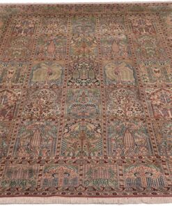 Kashmir Oriental Rug 312 × 214 cm, silk, hand-knotted — view 2
