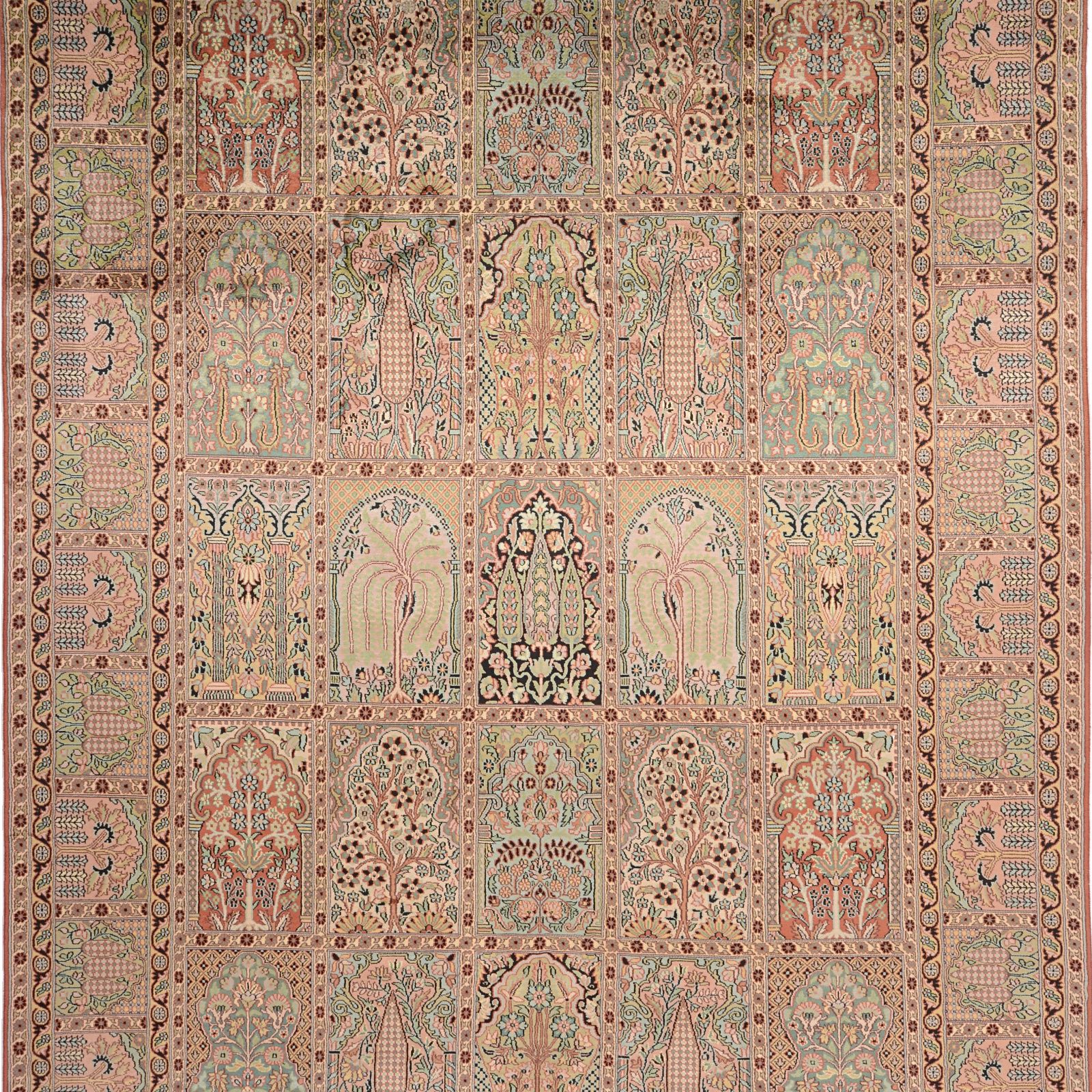 Kashmir Oriental Rug 312 × 214 cm, silk, hand-knotted — view 5