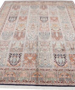 Kashmir Oriental Rug 301 × 215 cm, silk, hand-knotted — view 2