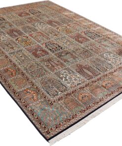Kashmir Oriental Rug 301 × 215 cm, silk, hand-knotted — view 4