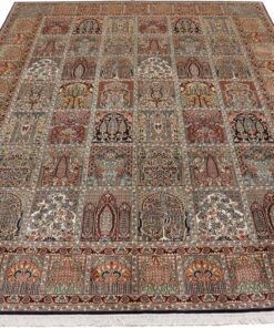 Kashmir Oriental Rug 301 × 215 cm, silk, hand-knotted — view 7