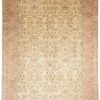 Kashmir Oriental Rug 313 × 216 cm, silk, hand-knotted