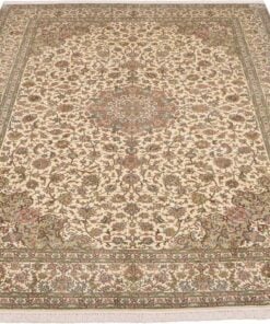 Kashmir Oriental Rug 313 × 217 cm, silk, hand-knotted — view 2