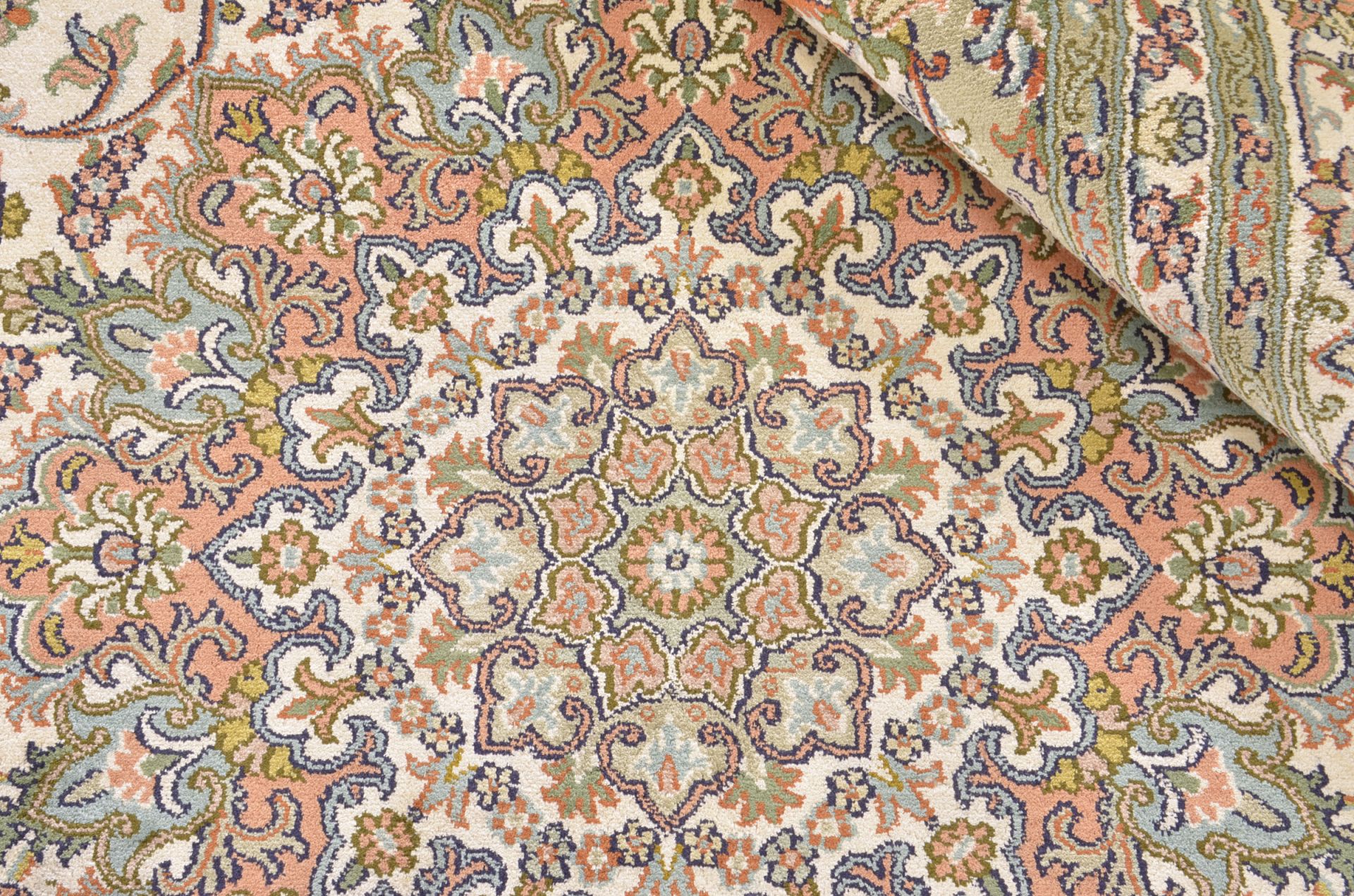 Kashmir Oriental Rug 313 × 217 cm, silk, hand-knotted — view 4