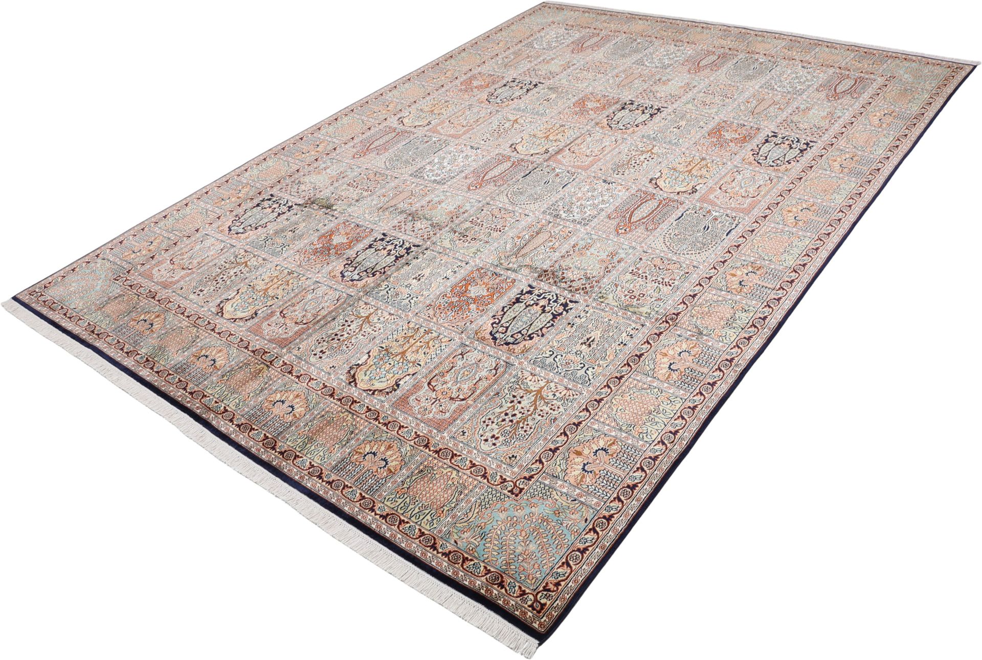 Kashmir Oriental Rug 336 × 240 cm, silk, hand-knotted — view 3
