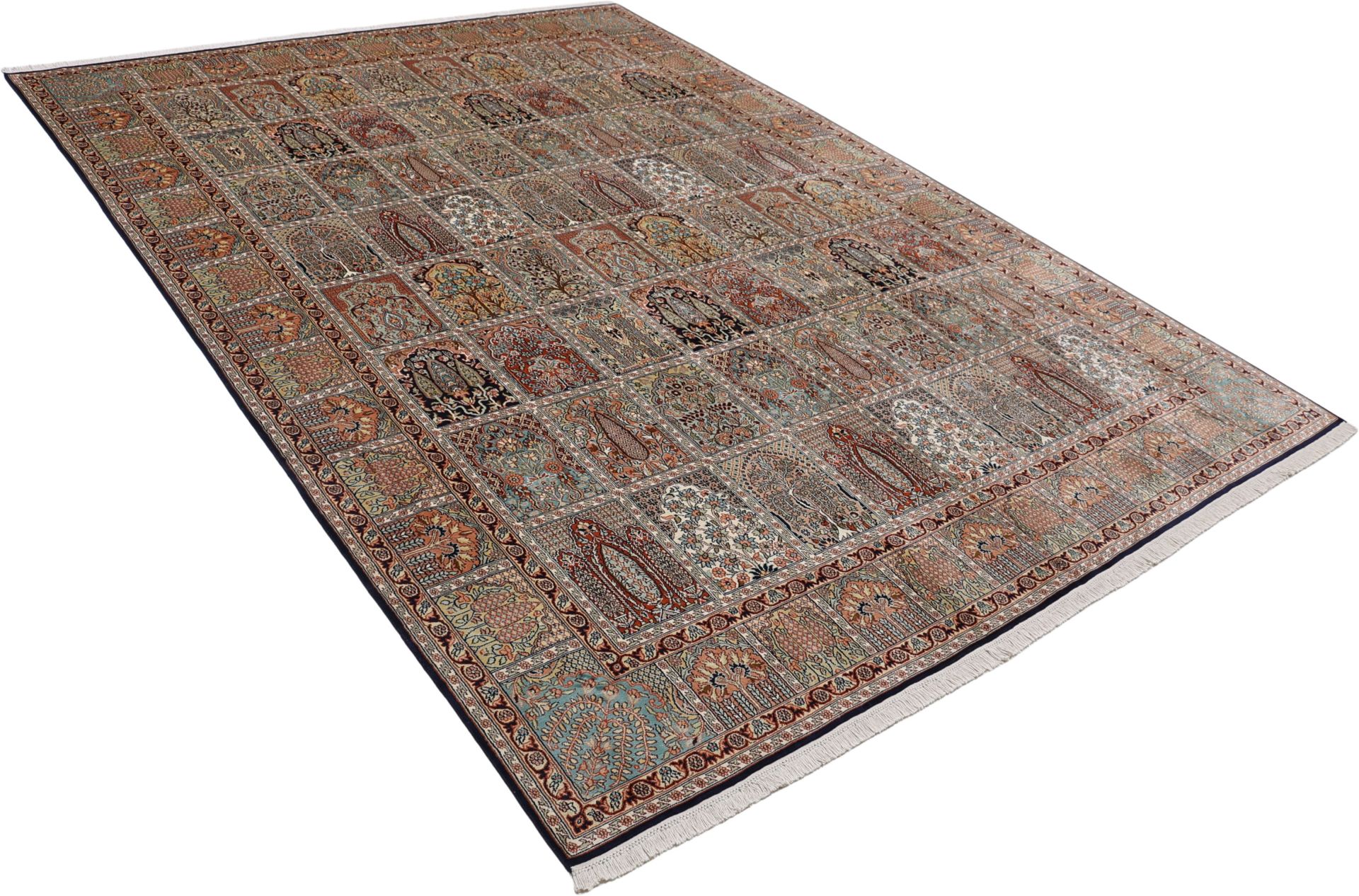 Kashmir Oriental Rug 336 × 240 cm, silk, hand-knotted — view 4
