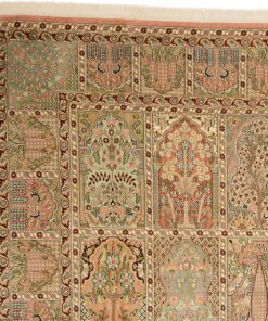 Kashmir Oriental Rug 311 × 244 cm, silk, hand-knotted — view 5