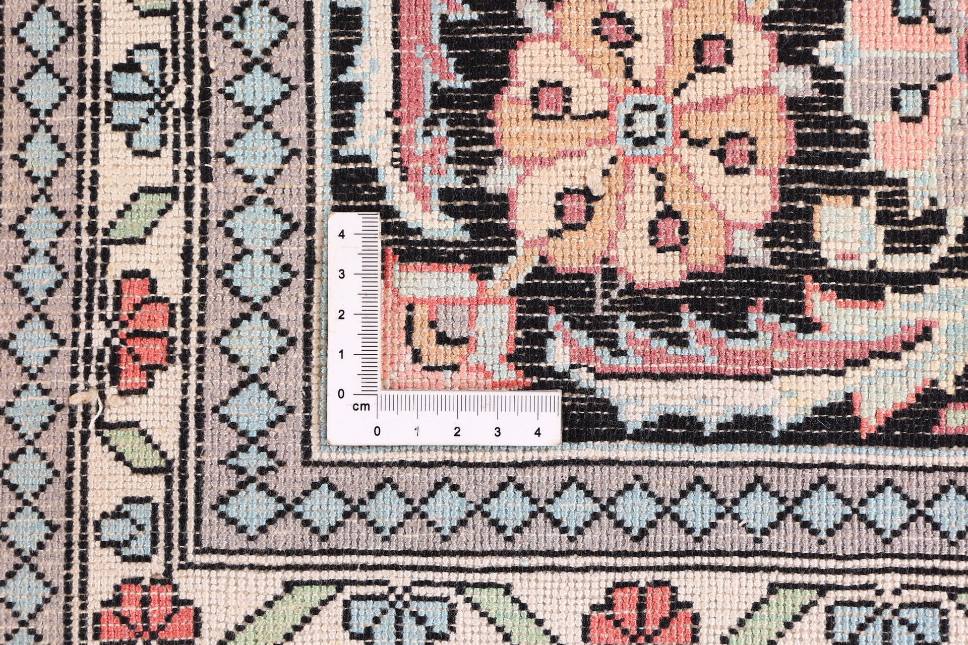 Kashmir Oriental Rug 335 × 245 cm, silk, hand-knotted — view 9