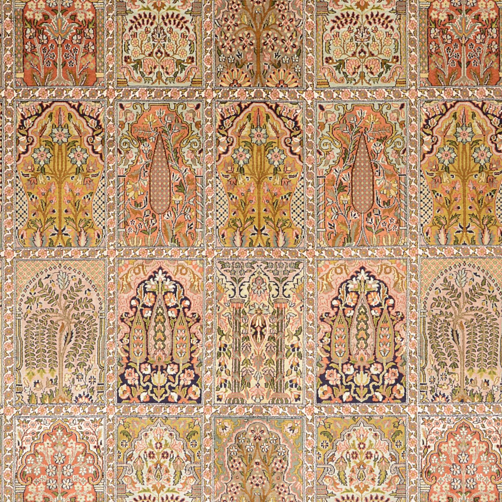 Kashmir Oriental Rug 318 × 250 cm, silk, hand-knotted — view 4