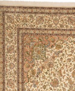 Kashmir Oriental Rug 344 × 254 cm, silk, hand-knotted — view 5