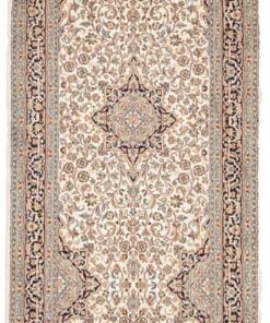 Kashmir Oriental Rug 322 × 78 cm, silk, hand-knotted