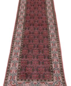 Kashmir Oriental Rug 301 × 97 cm, silk, hand-knotted — view 2