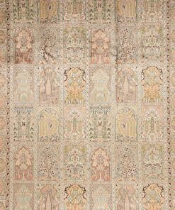 Kashmir Oriental Rug 340 × 243 cm, silk, hand-knotted — view 6