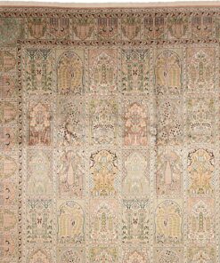 Kashmir Oriental Rug 340 × 243 cm, silk, hand-knotted — view 7