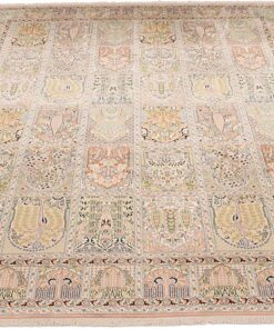 Kashmir Oriental Rug 340 × 243 cm, silk, hand-knotted — view 3
