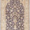 Kashmir Oriental Rug 189 × 122 cm, silk, hand-knotted