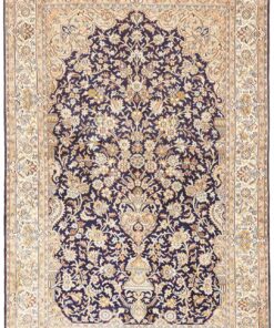 Kashmir Oriental Rug 189 × 122 cm, silk, hand-knotted