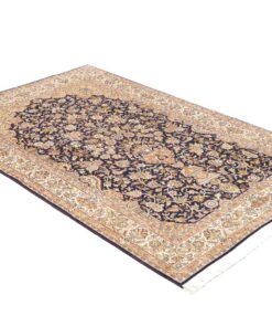Kashmir Oriental Rug 189 × 122 cm, silk, hand-knotted — view 3