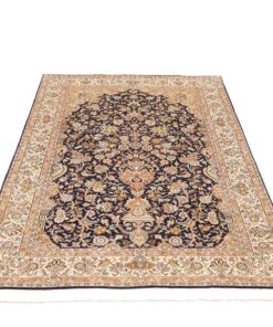 Kashmir Oriental Rug 189 × 122 cm, silk, hand-knotted — view 4