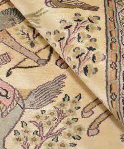 Kashmir Oriental Rug 207 × 143 cm, silk, hand-knotted — view 5