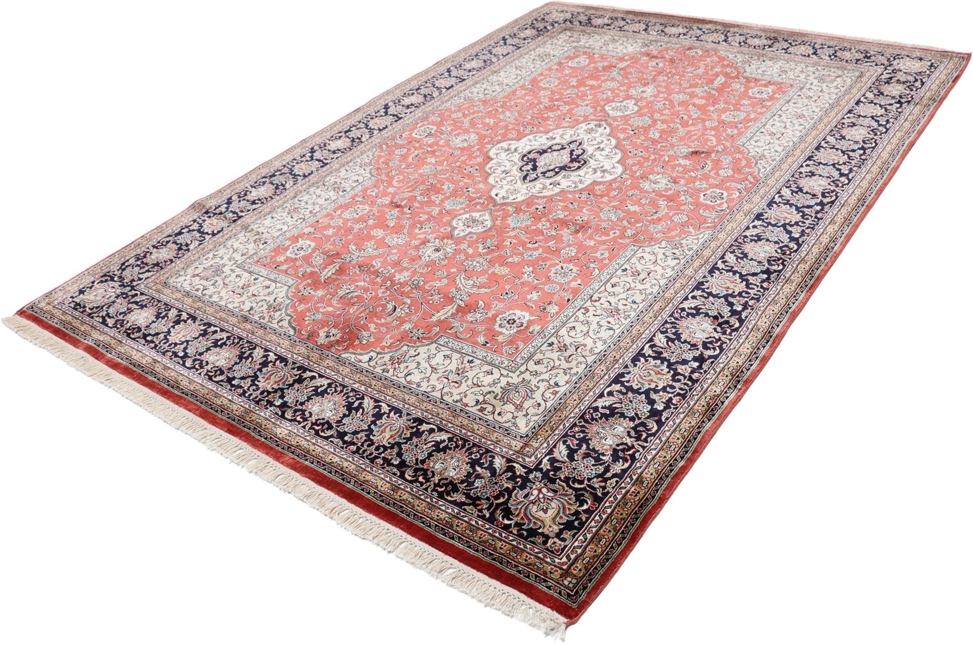 Kashmir Oriental Rug 239 × 168 cm, silk, hand-knotted — view 3