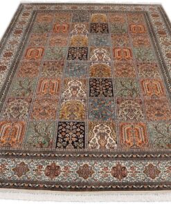 Kashmir Oriental Rug 248 × 168 cm, silk, hand-knotted — view 7
