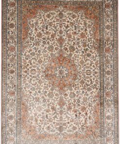 Kashmir Oriental Rug 254 × 169 cm, silk, hand-knotted