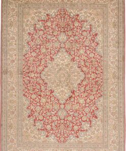 Kashmir Oriental Rug 243 × 170 cm, silk, hand-knotted