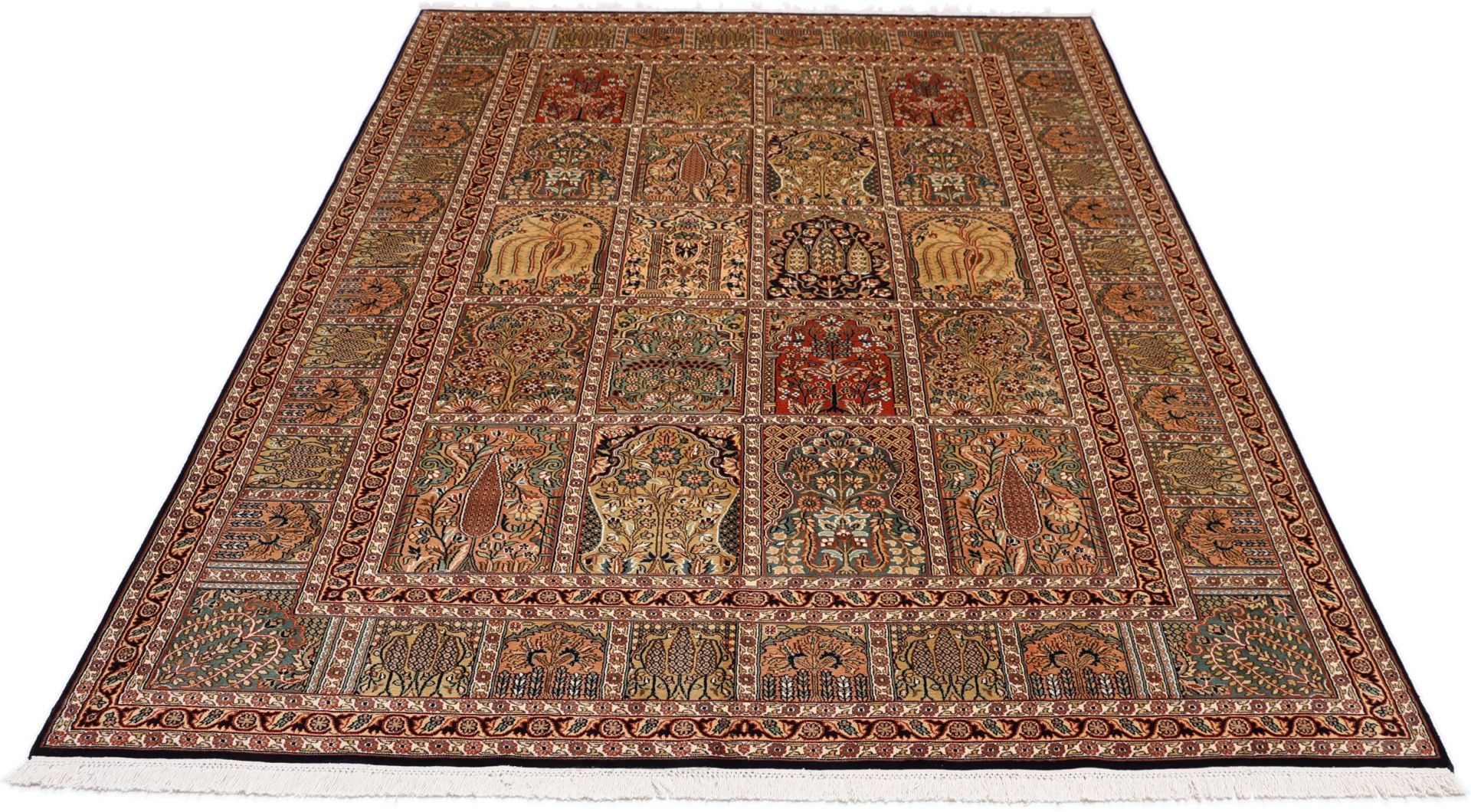 Kashmir Oriental Rug 250 × 170 cm, silk, hand-knotted — view 7