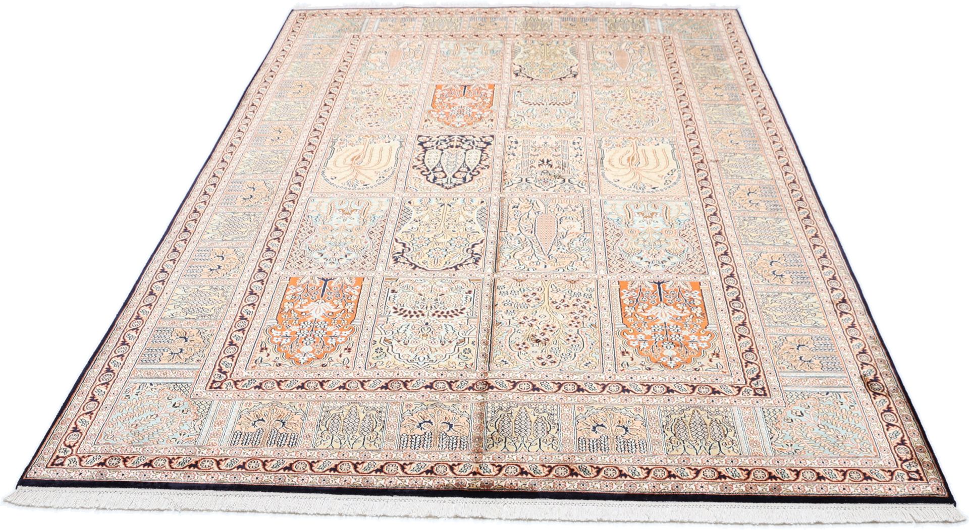 Kashmir Oriental Rug 250 × 170 cm, silk, hand-knotted — view 2