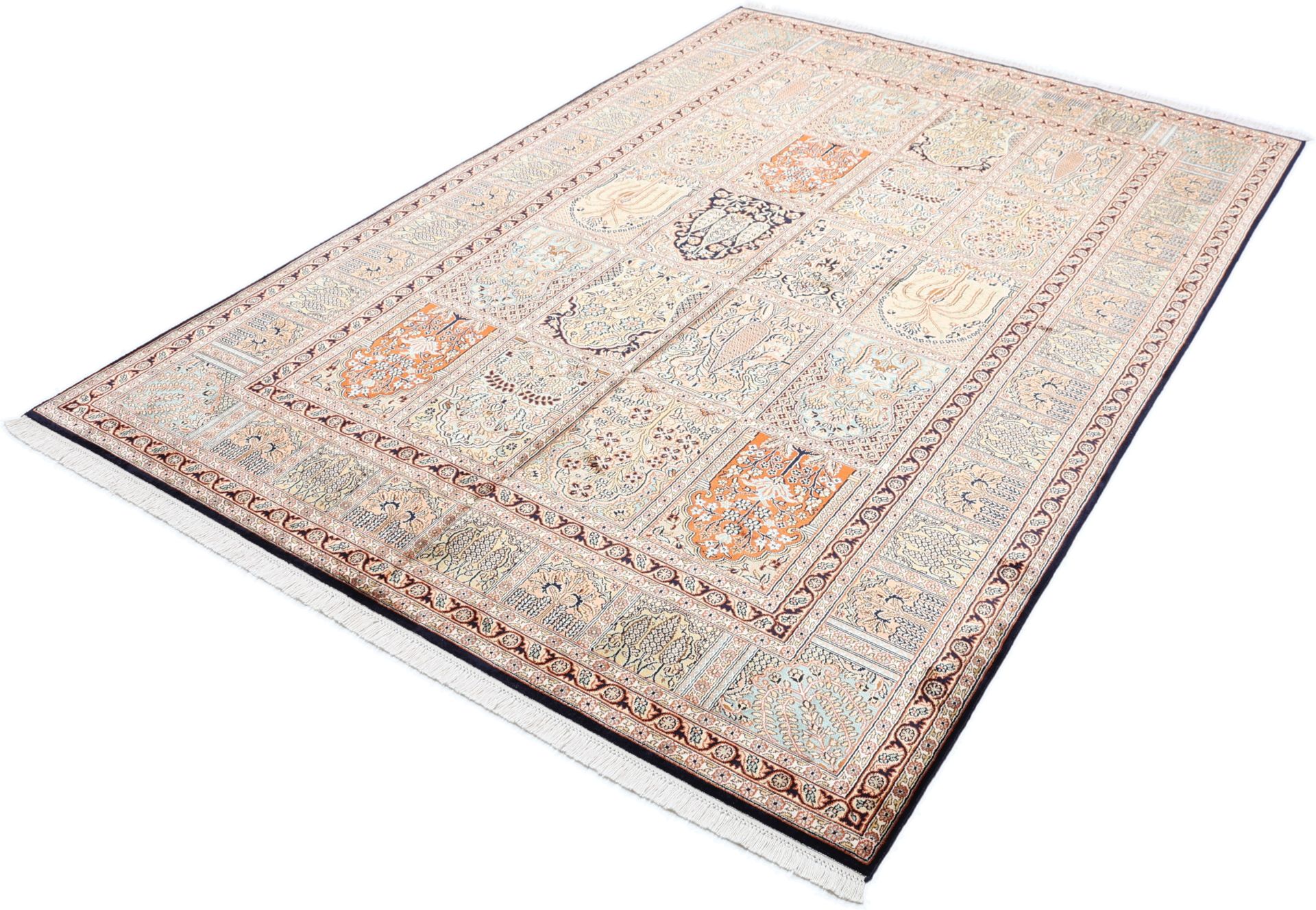 Kashmir Oriental Rug 250 × 170 cm, silk, hand-knotted — view 3
