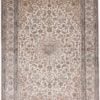 Kashmir Oriental Rug 243 × 171 cm, silk, hand-knotted
