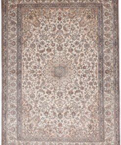 Kashmir Oriental Rug 243 × 171 cm, silk, hand-knotted