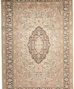 Kashmir Oriental Rug 248 × 172 cm, silk, hand-knotted