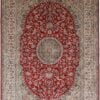 Kashmir Oriental Rug 249 × 173 cm, silk, hand-knotted