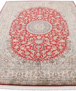 Kashmir Oriental Rug 249 × 173 cm, silk, hand-knotted — view 2